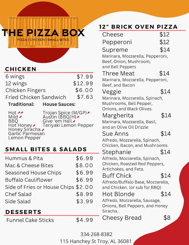 The Pizza Box, LLC. Menu image 1